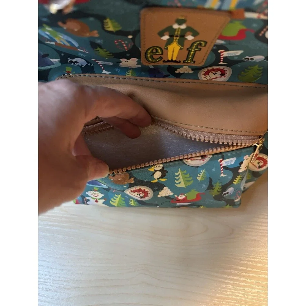 New Buddy The Elf North Pole 11.5”  Mini Backpack Bioworld